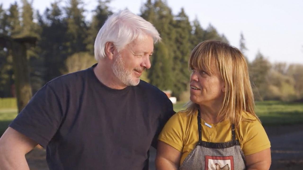 Planting for Amy's Wedding