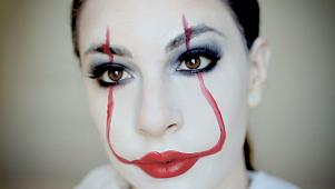 Terrifying Clown Makeup How-To